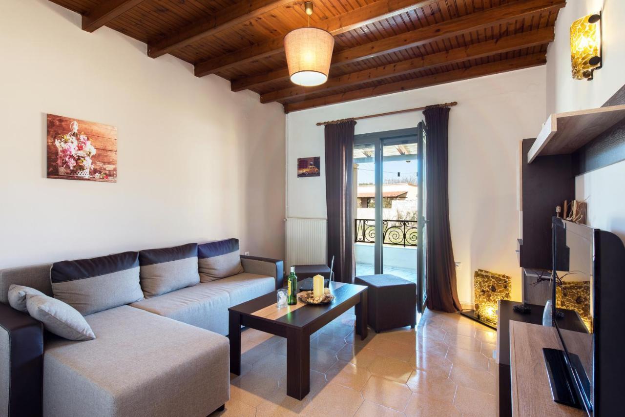 Cozy Family Friendly Apartment With Large Garden Close To Beaches - Dirella Κυνοπιάστες Εξωτερικό φωτογραφία